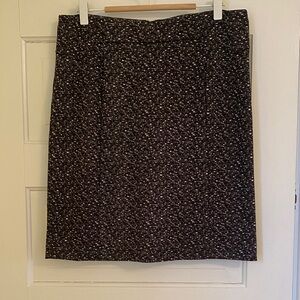 Michael Kors Black and White Skirt